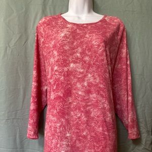 Pink Baseball style top -Lularoe Randy